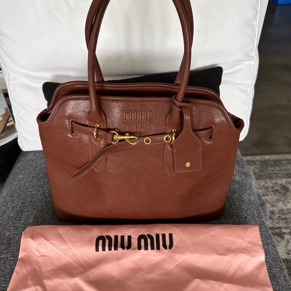 Miu Miu Aventure Nappa Bag